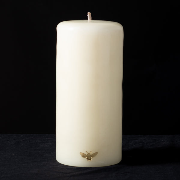 Bloom Bee Cylinder Candle 6"x12"