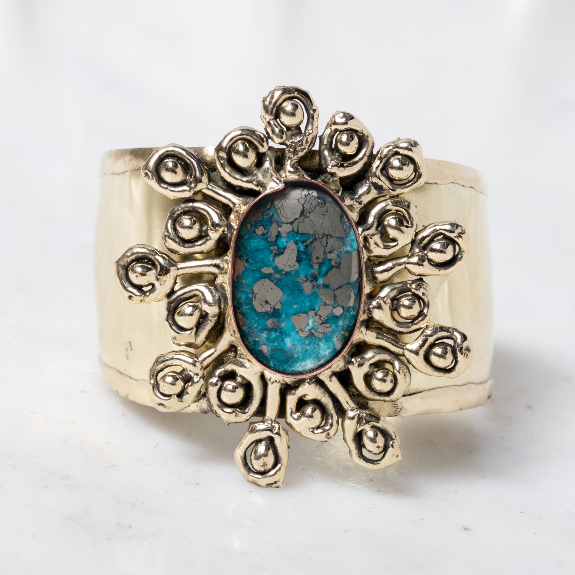 Medio Persian Turquoise Cuff