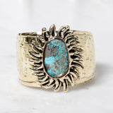 Medio Persian Turquoise Cuff