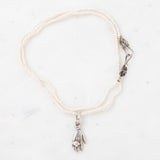 Silver and Pearl Necklace
