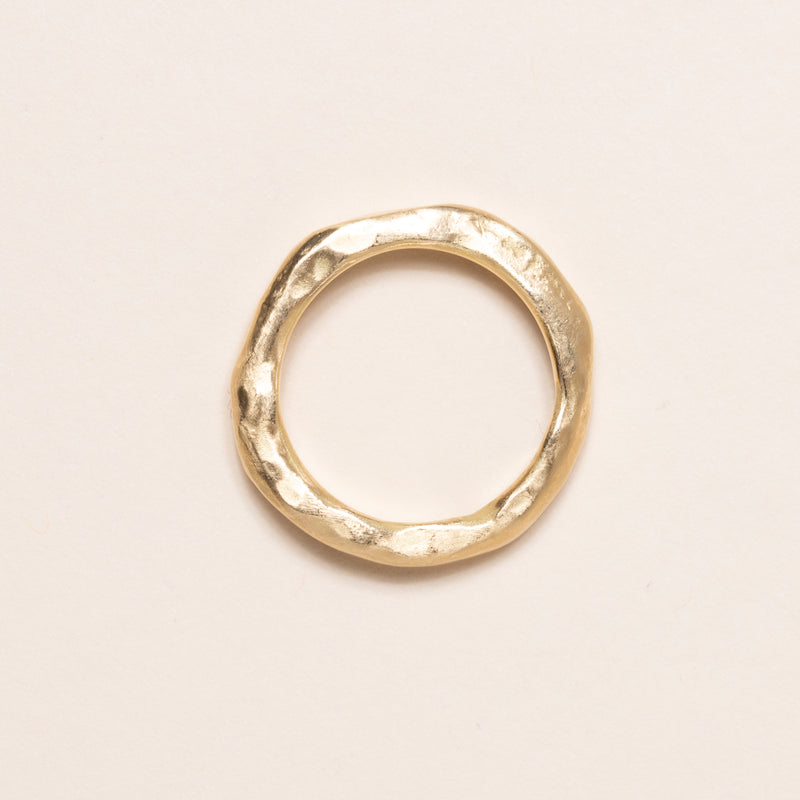 18K Gold Free Form Rings