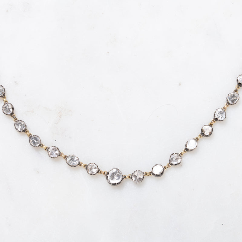 Uncut Diamond Necklace