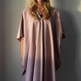 Patricia Larsen Lavender Linen Poncho, Full