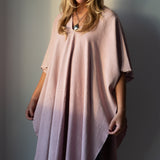 Patricia Larsen Lavender Linen Poncho, Full
