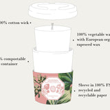 Nymphaea - Water Lily Candle Refill