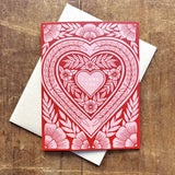 "I Love You," Greeting Card