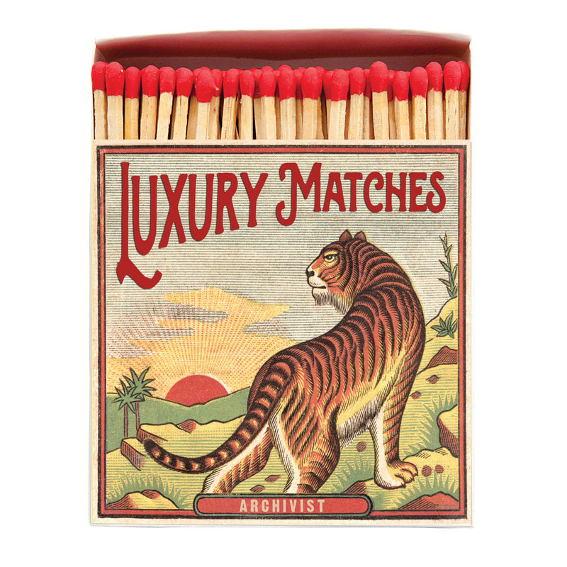Tiger Matchbox