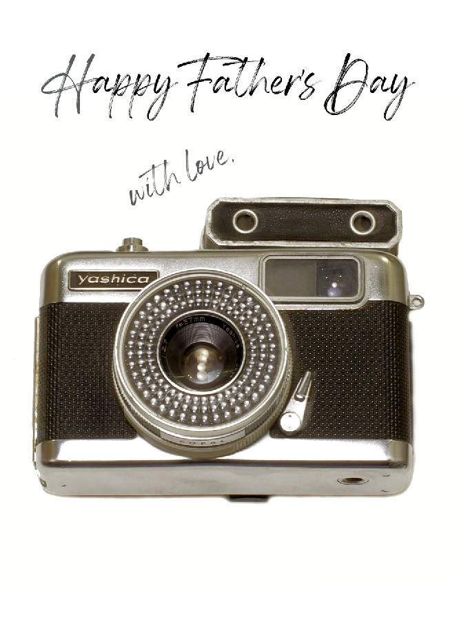 NEW | Vintage Camera - Happy Father's Day