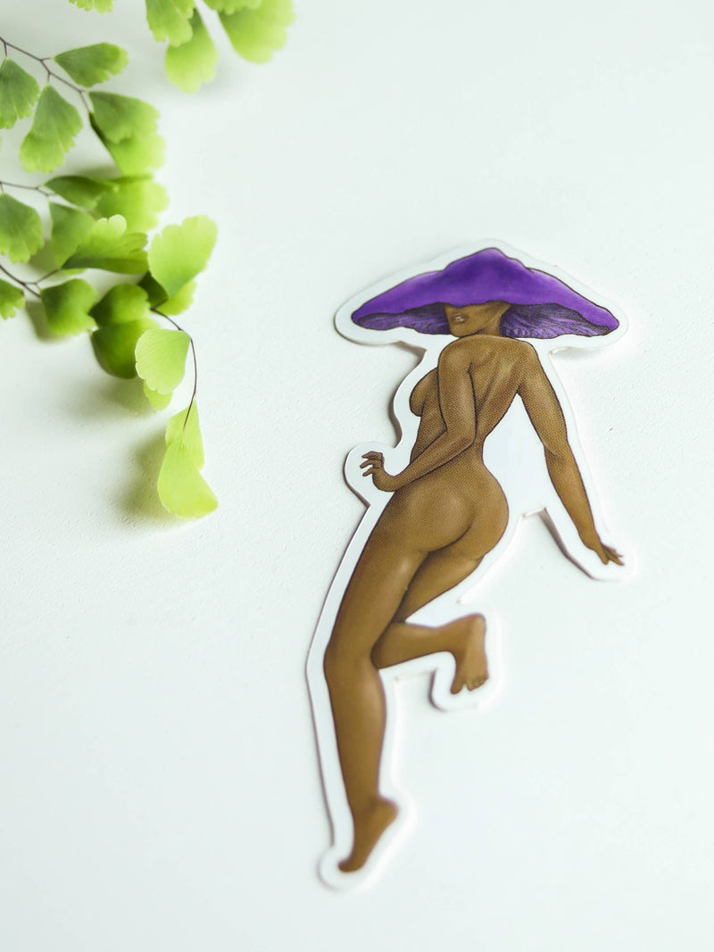Mushroom Lady Stickers