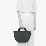 Two Tone Square Nylon Bag M