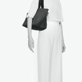Two Tone Nylon Shopping Bag M