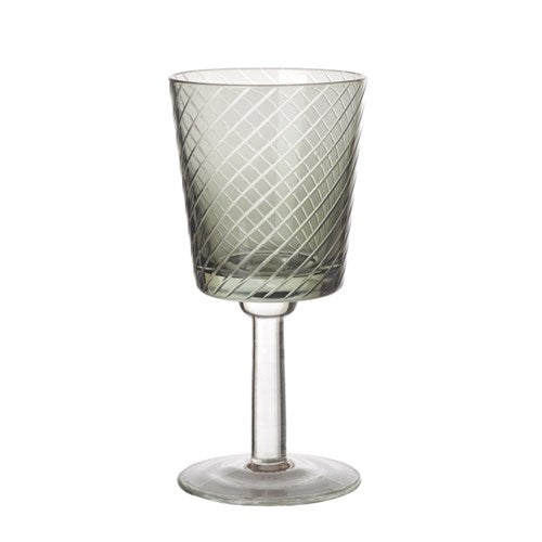 Library Wine Glass