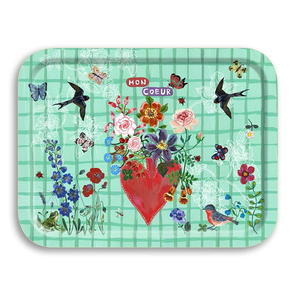 Mon Coeur Birch Wood Tray