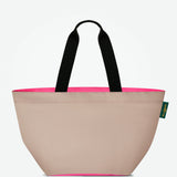Two Tone Nylon Shopping Bag XL