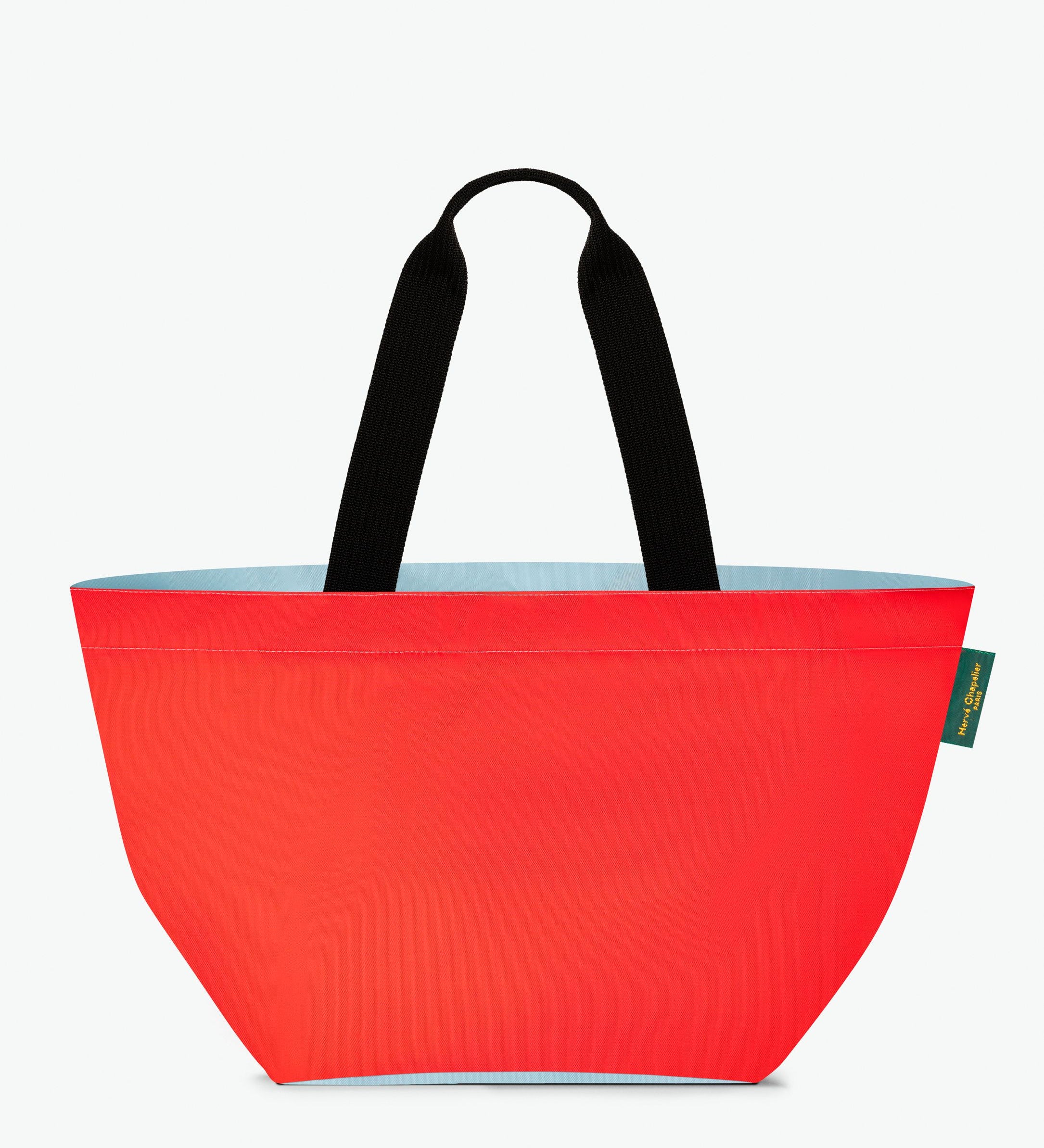 Two Tone Nylon Shopping Bag XL