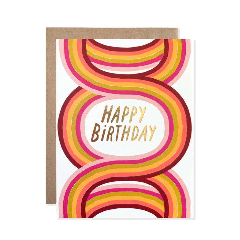 Birthday / Happy Birthday Neon Arches