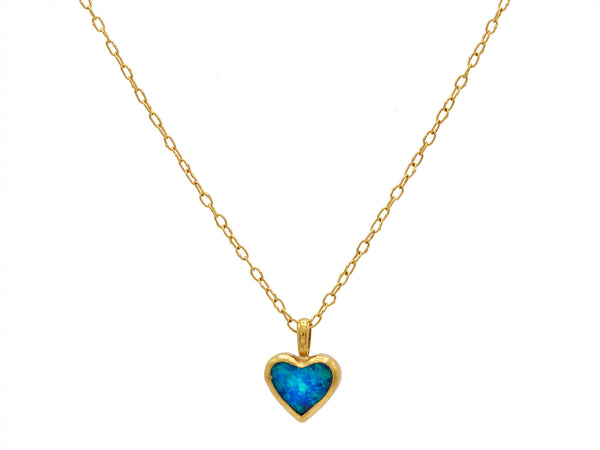 Romance Gold with Opal Pendant