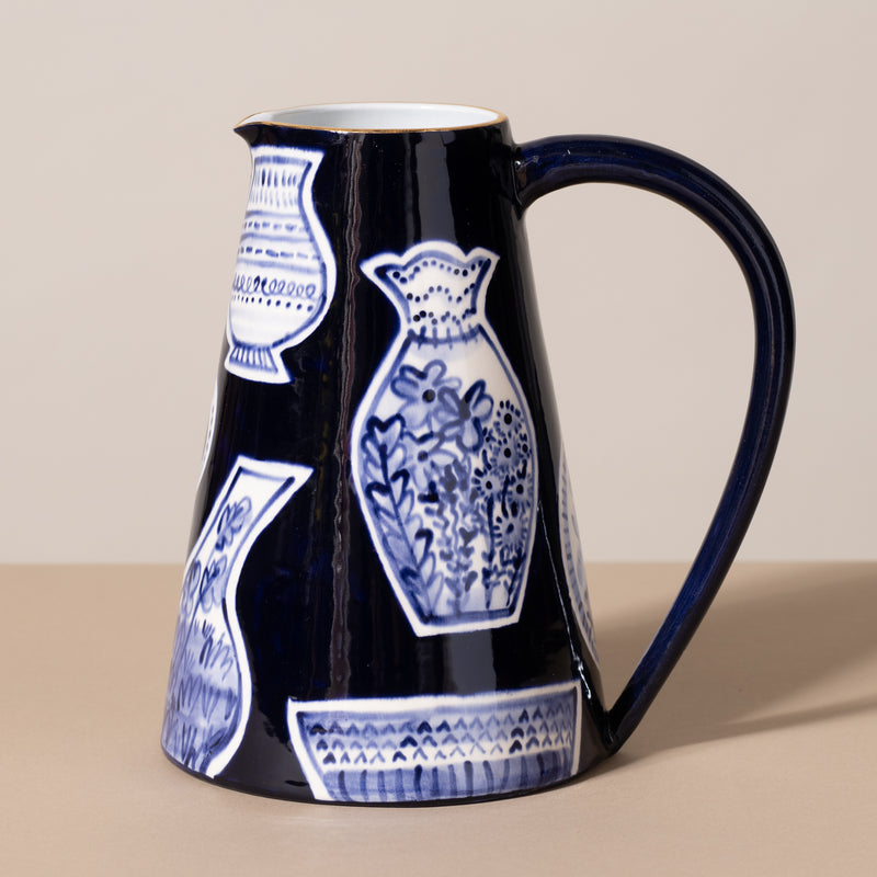 Large Pitcher in Delft Freer House