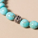 Maxillum Skull Turquoise Bracelet