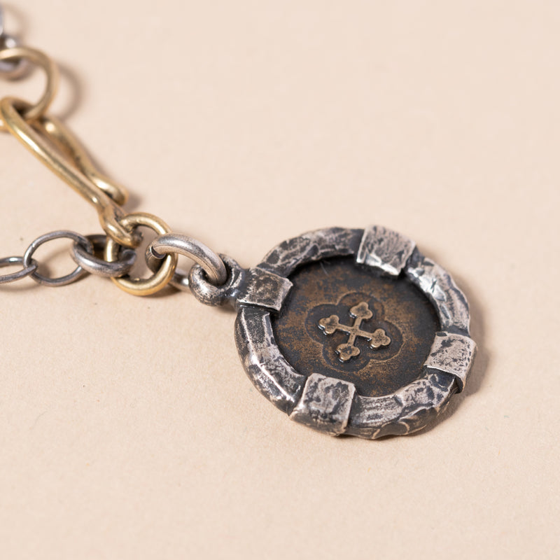 Petit Fortune Favors The Bold Coin Necklace