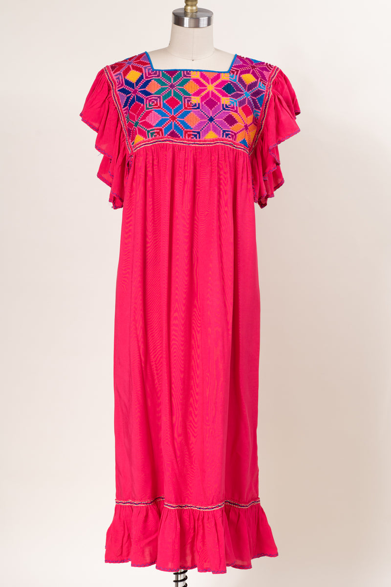 hand embroidered dress