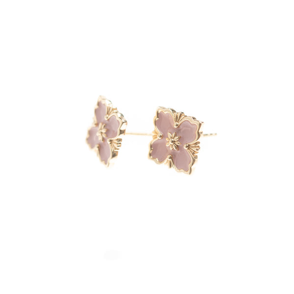 cherry blossom stud earrings 