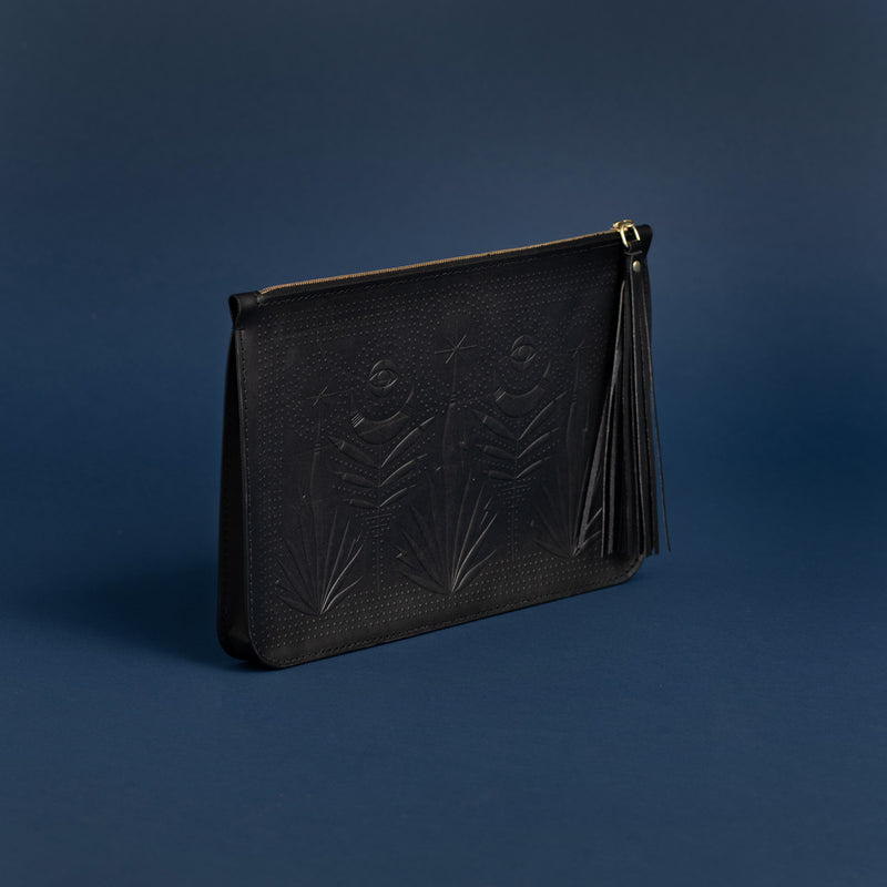 Night Safari Clutch - Black