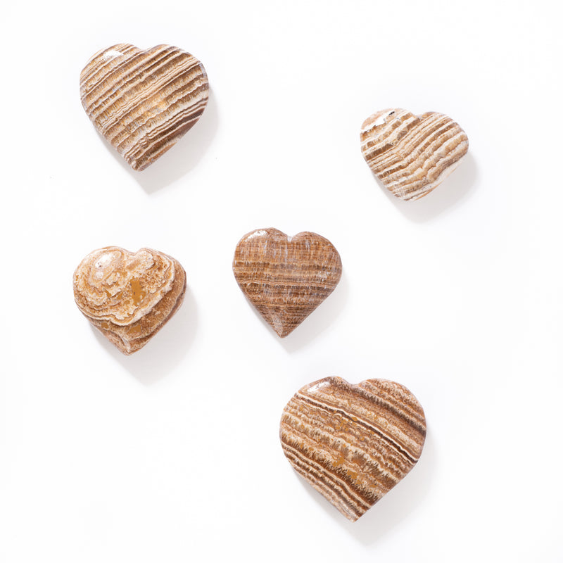 Polished Argonite Heart