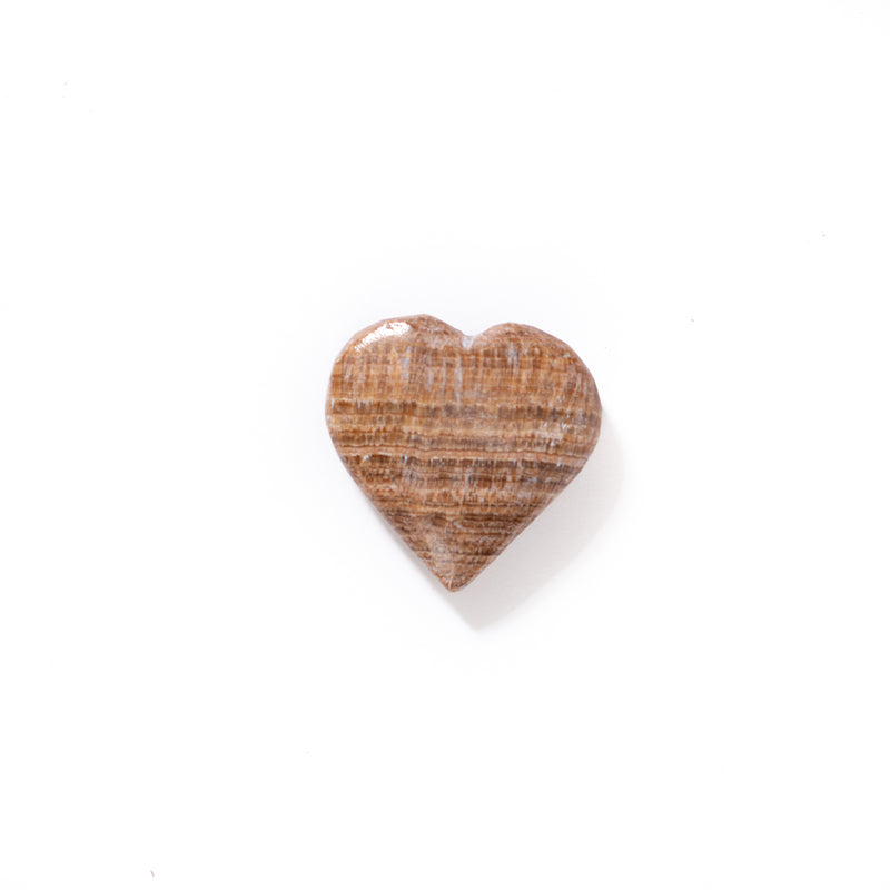 Polished Argonite Heart