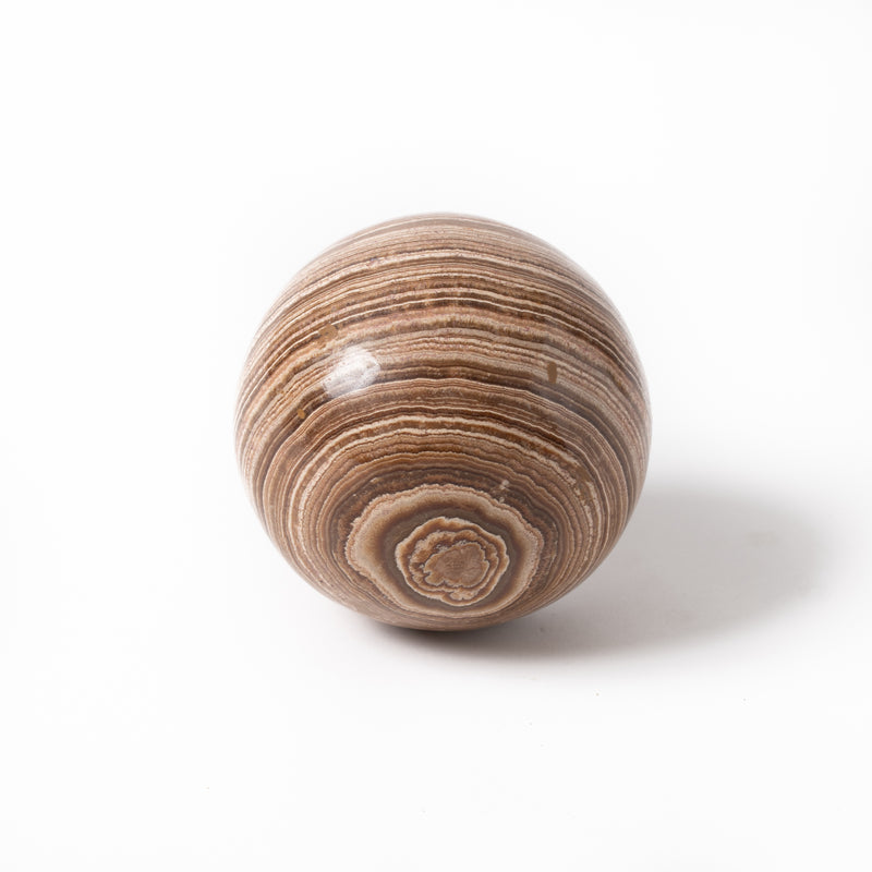 Polished Argonite Sphere