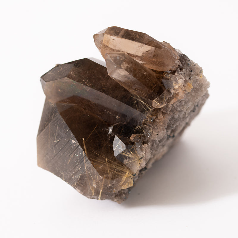 Rutilated Smokey Quartz Cluster - 1.586kg