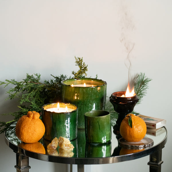 Green Tamegroute Candle