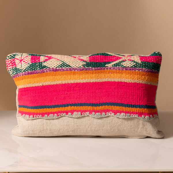 Woven Lumbar Pillow