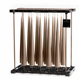 Cone Candles 34 cm -  Soft Clay Matte