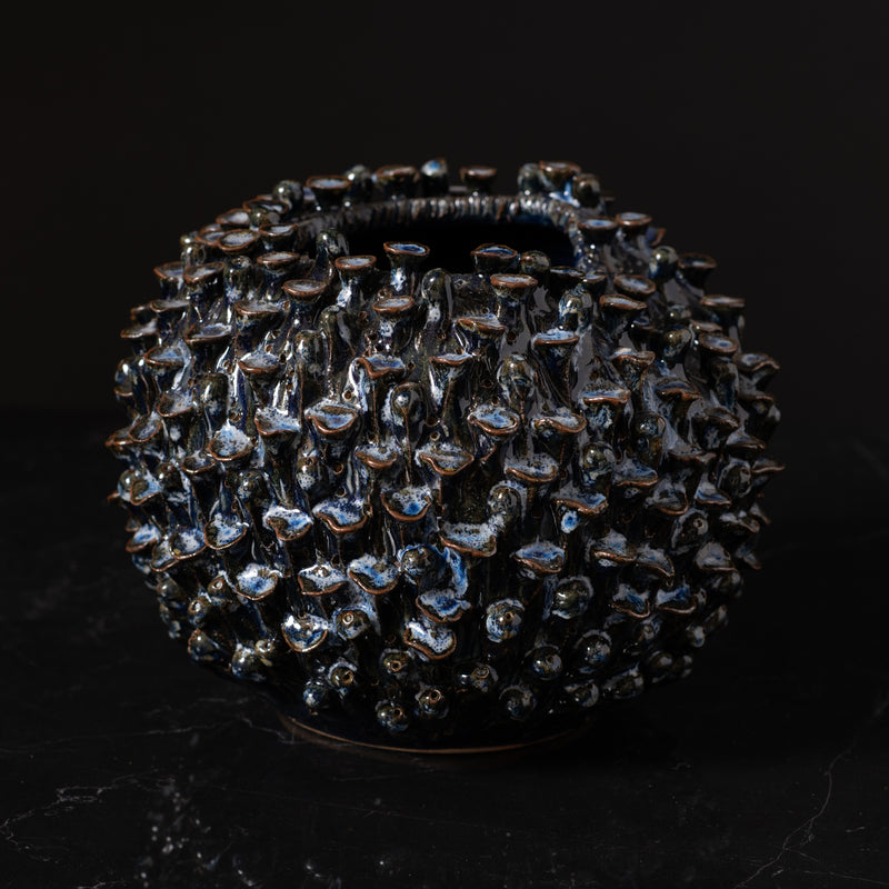 Blue Barnacle Vase