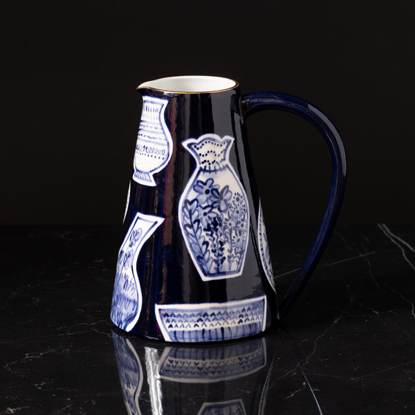 Large Pitcher in Delft Freer House