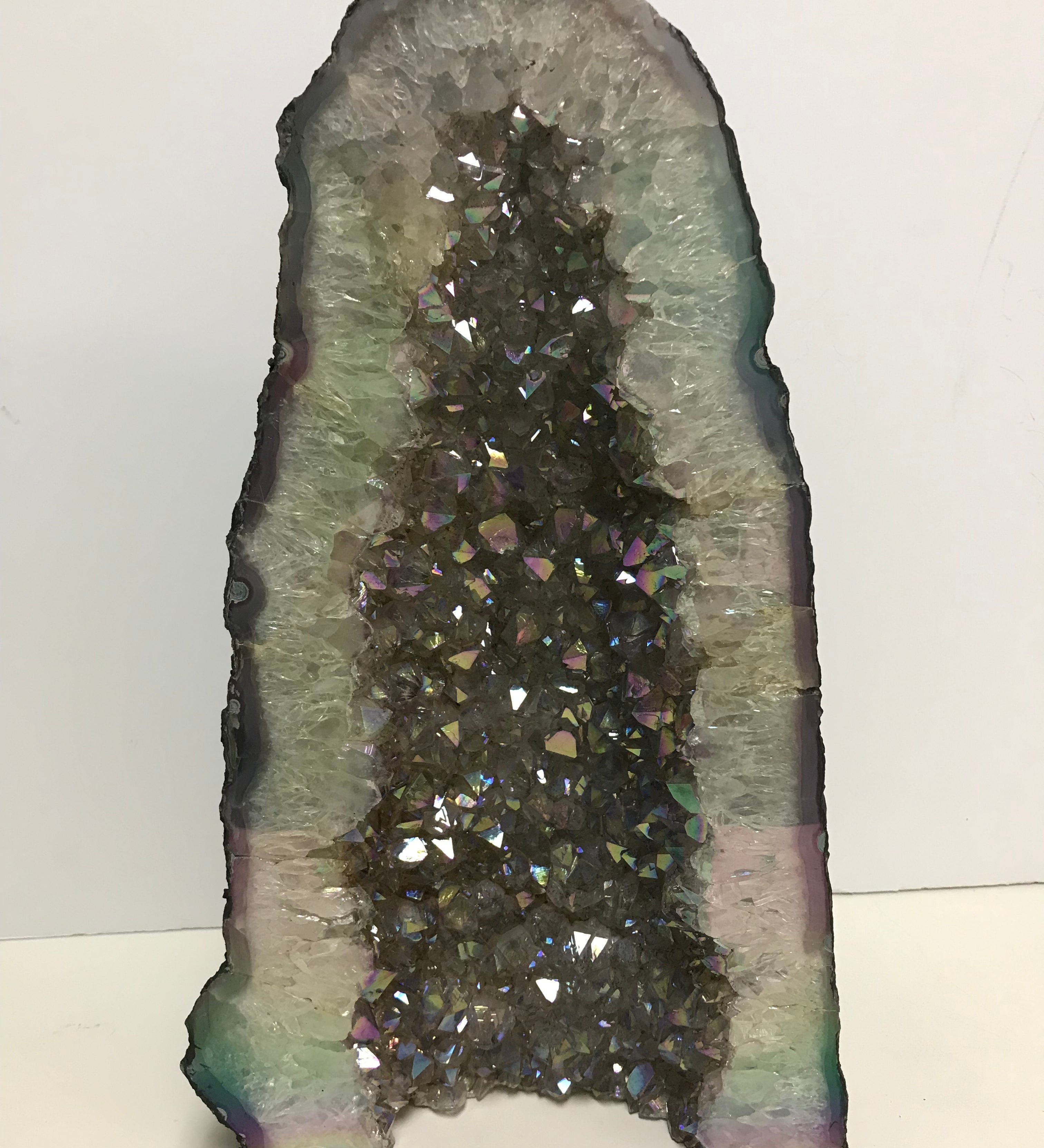 Aura Quartz Geode