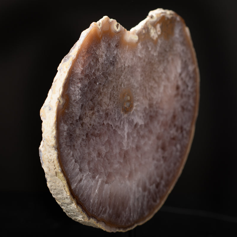 Agate Slice on Stand