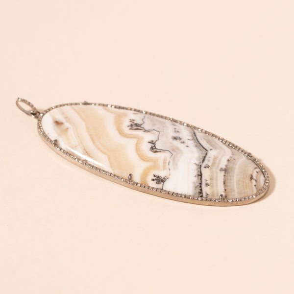 Dendritic Agate Pendant 