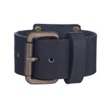 WW1 Winged Victory Angel Unisex Leather Cuff Bracelet