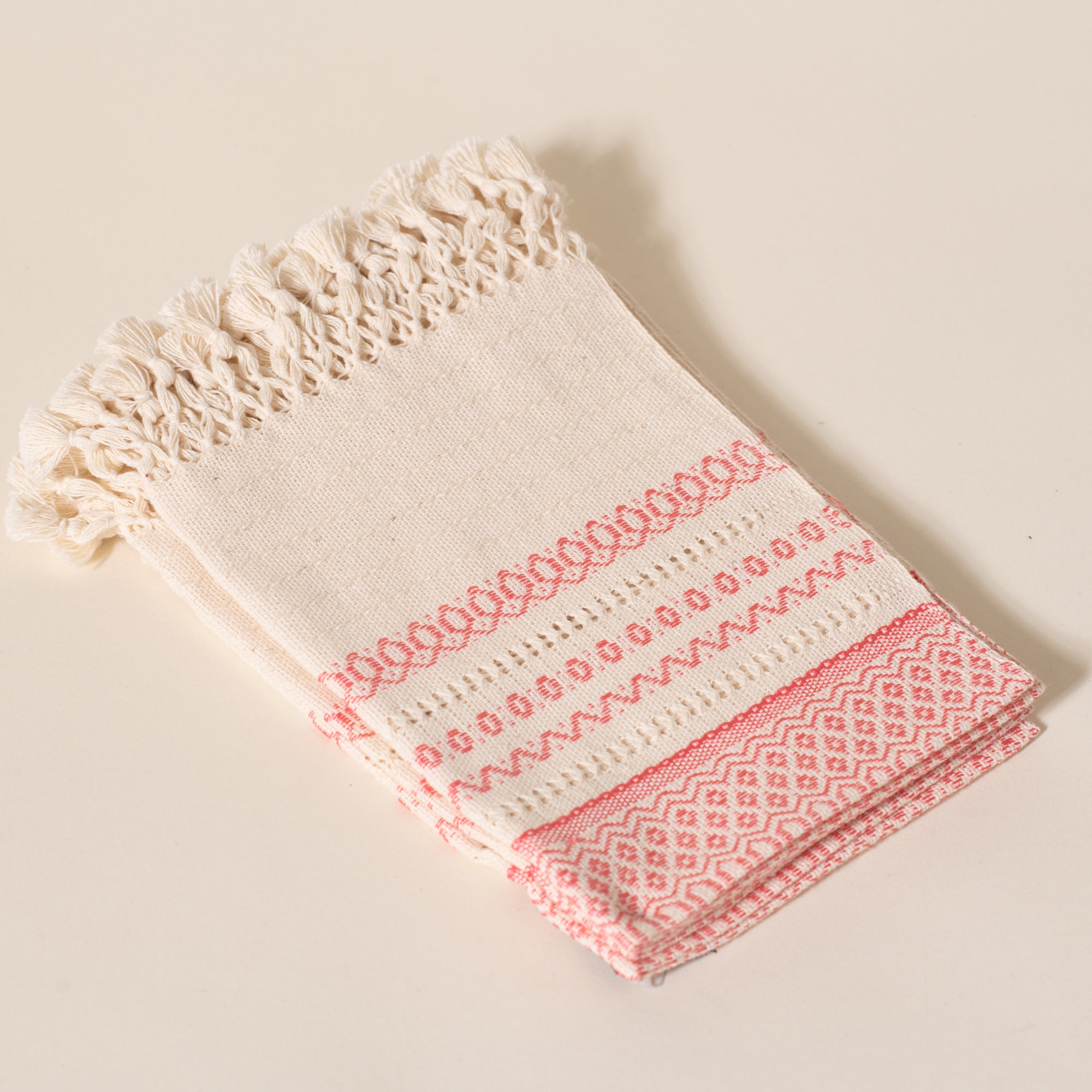 hand woven Oaxacan napkins 