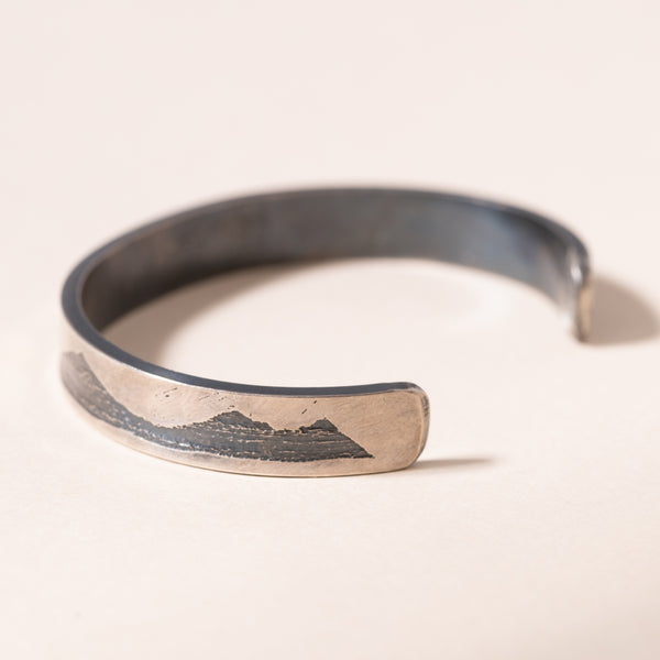 Oxidized Mountains Cuff