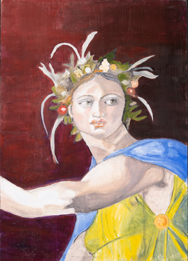 Grecian Lady Painting