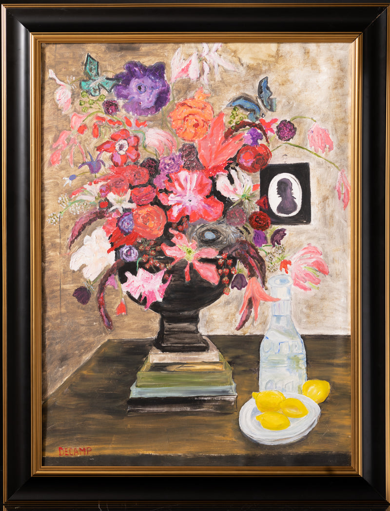 Flowers and Cameo Painting