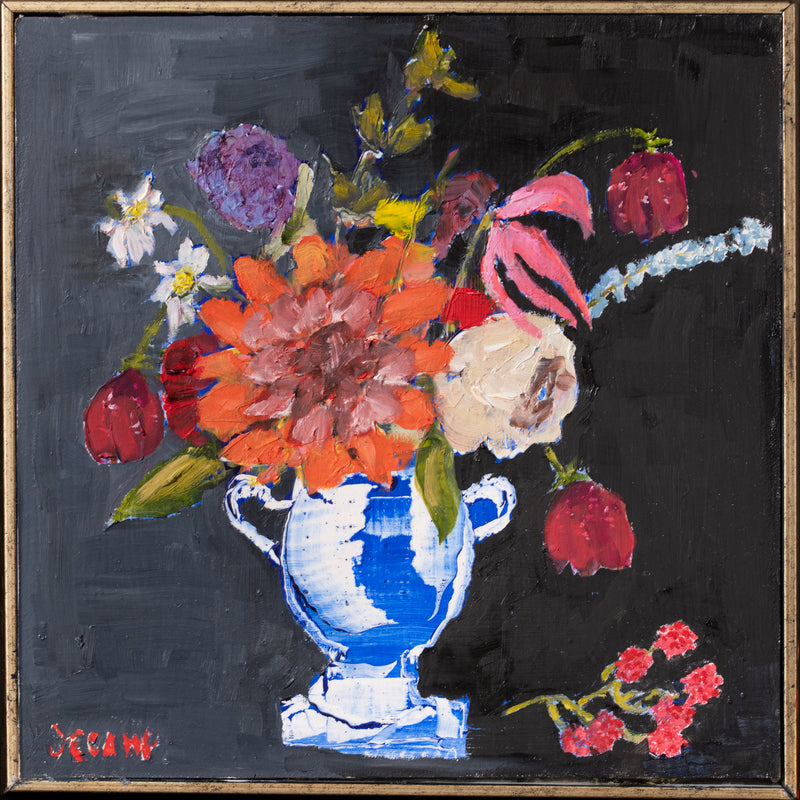Pair of Flower Paintings