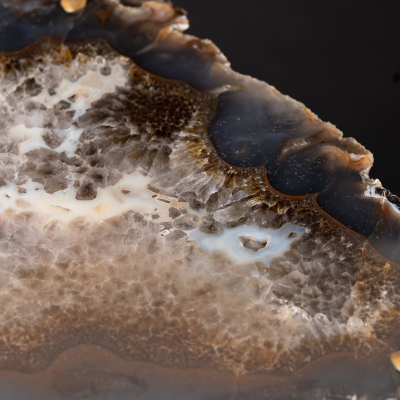 Geode Topped Side Table