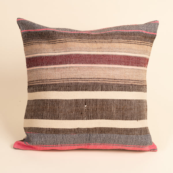 23x25 Striped Kilim Pillow