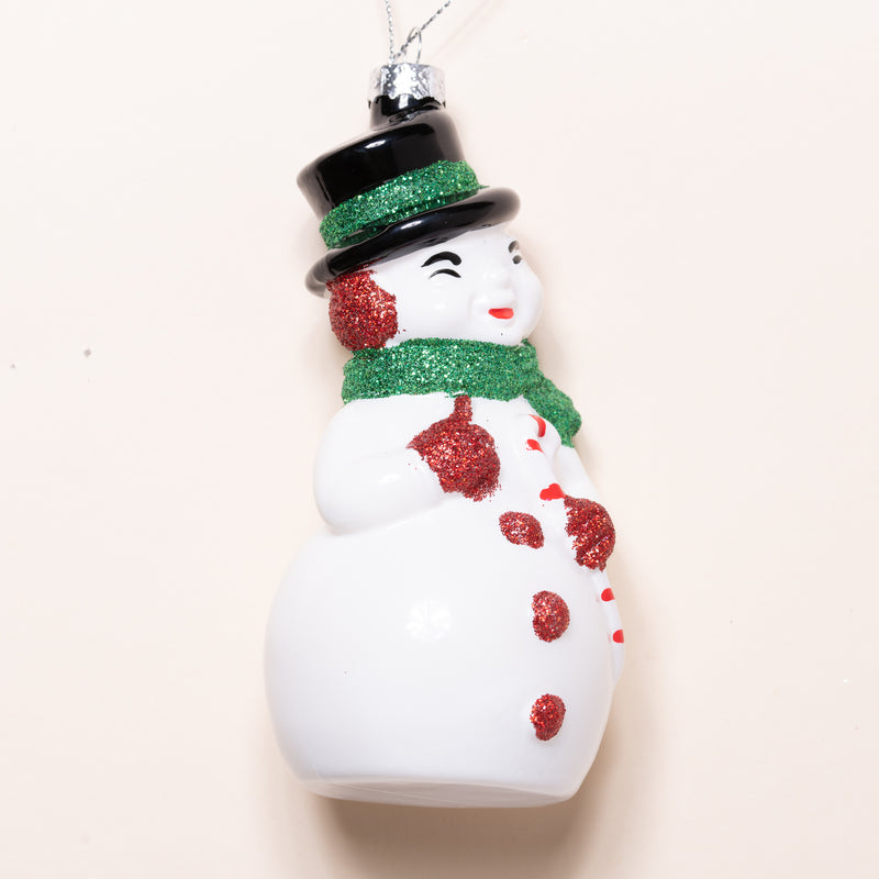 Snowman Blow Mold Ornament
