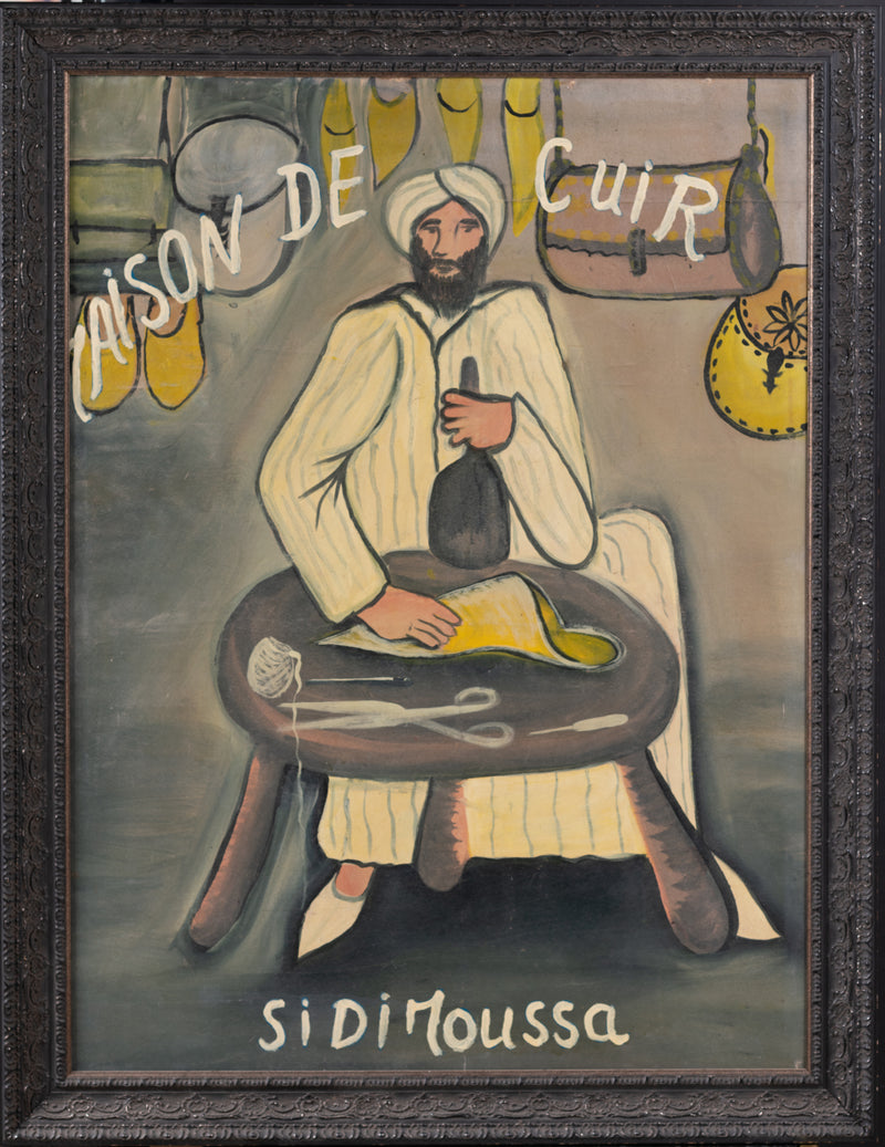 Maison de Cuir Sidimoussa Framed Painting