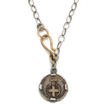 Petite Fortune Favors The Bold Coin Necklace